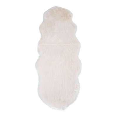 Mesters&amp;eacute;ges b&amp;aacute;r&amp;aacute;nybőr, elef&amp;aacute;ntcsont, 60x180 cm foto