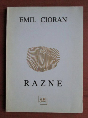 Emil Cioran - Razne prima editie 1995 foto