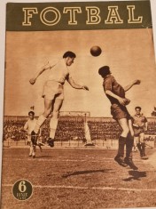 Revista veche fotbal-"FOTBAL"nr. 6/1955