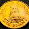 Moneda exotica 1 PENNY - JERSEY, anul 2014 *cod 911