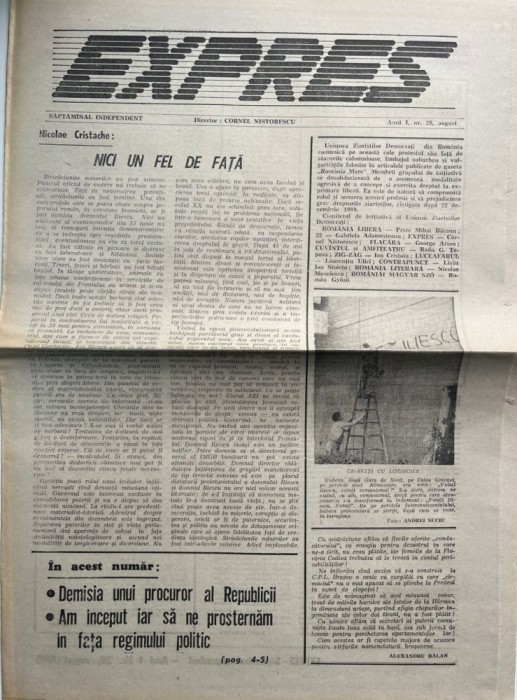 Expres, nr. 28, august 1990