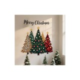 Cumpara ieftin Sticker/Autocolant Craciun cu Brazi 29x30cm - 354889