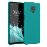 Husa pentru Xiaomi Redmi Note 9S / Redmi Note 9 Pro / Redmi Note 9 Pro Max, Silicon, Verde, 52140.57