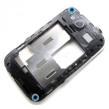 Capac mijloc HTC Wildfire S G13 A510c, carcasa mijlocie piesa de schimb argintie W8-110422 foto