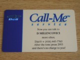 B12 17 - Card comercial - Bell - piesa de colectie