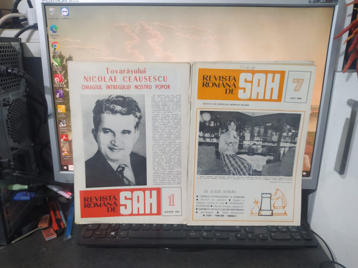 Revista rom&acirc;nă de șah nr. 1-4, 6-12 1986, Elisbeta Polihroniade, 132
