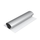 Gletiera profesionala Dekor pentru finisat, PVC, maner aluminiu, 300 x 150 mm