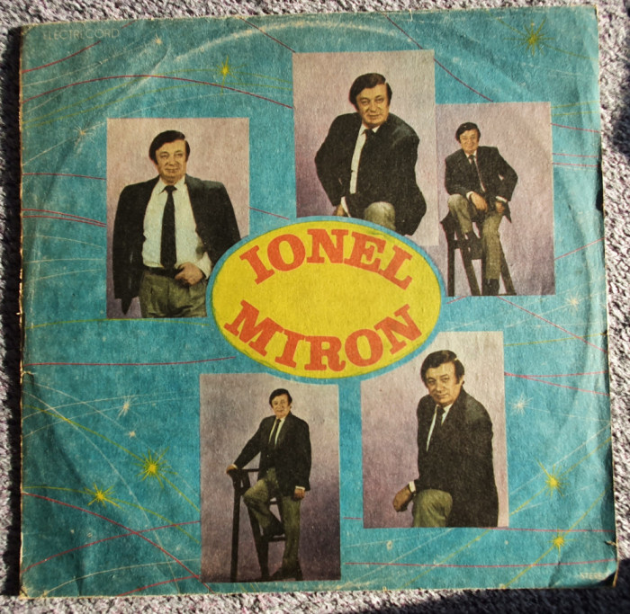 Ionel Miron, disc vinil Electrecord 1984, stare f buna