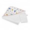 Set prosop si manusa de baie 72x72 cm BabyJem (Model: Dino)