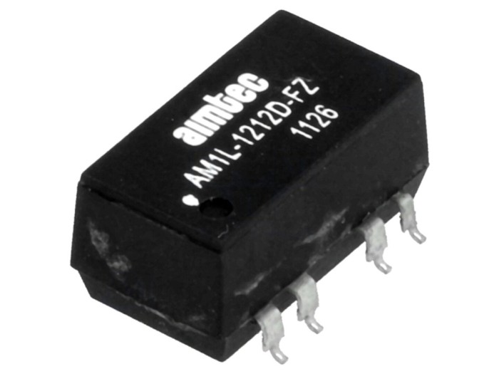 Convertor DC/DC 1W 12V și -12V