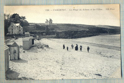 AD 49 C. P. VECHE -CARANTEC -LA PLAGE - FRANTA - CIRCULATA 1916 foto