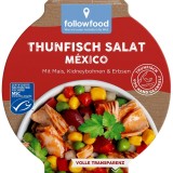 Salata de ton Mexico Followfish Bio, 160g - Ton din captura sustenabilă, legume ecologice, fără aditivi. Pescuit responsabil.