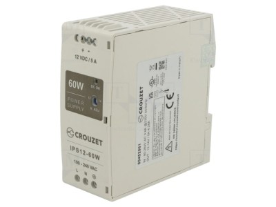 Alimentator șină DIN 12V 5A foto