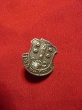 Insigna evreeasca veche , h=2cm , metal