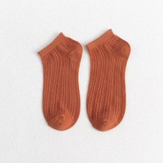 Sosete pentru dama, SS240, Portocaliu, marime universala (35-39)