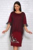 Rochie de Ocazie Bonita Bordo - 58Marimea, Yves