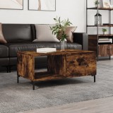 Gossi masuta de cafea, stejar fumuriu, 90x50x40 cm, lemn prelucrat