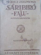 Saribiro falu - szindarabok - Moricz Zsigmond foto