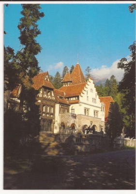 Carte Postala veche - Complexul Peles , necirculata foto