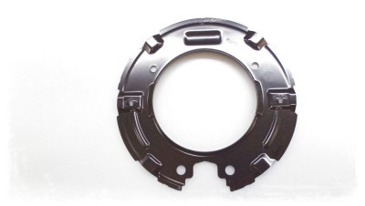 Protectie disc frana Bmw Seria 1 (E81/E82/E87/E88), Seria 3 (E90/E91), Seria 4/4 Gc (F32/F33/F36/F82/83), montare Spate, Stanga=Dreapta, otel galvani foto
