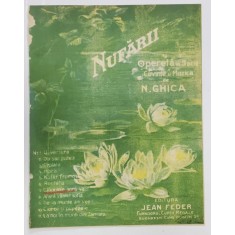 CLOPOTELE SUNA VALS , VALSUL DIN OPERETA &#039;&#039; NUFARII &#039;&#039; de N. GHICA , INCEPUTUL SEC. XX