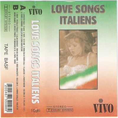 Casetă audio Love Songs Italiens foto