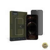 Folie de protectie Ecran Privacy HOFI PRO+ pentru Apple iPhone 12 / 12 Pro Sticla securizata Full Glue