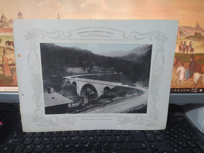 Planșă Șoseaua Națională Moroeni-Sinaia, 1903, 201