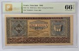 5.000 Kuna Croatia 1943