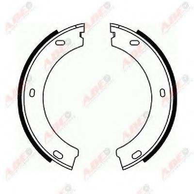 Set saboti frana, frana de mana JAGUAR XJ (NAW, NBW) (1996 - 2003) ABE CRP000ABE