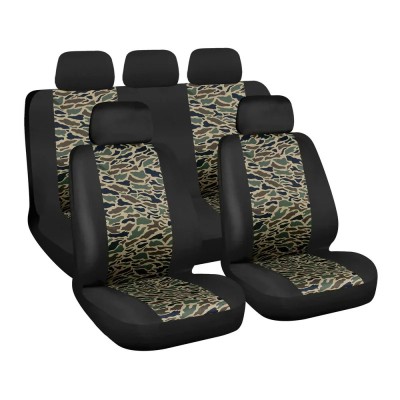 Huse scaun Camo Marines 9buc - Camuflaj Garage AutoRide foto