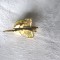 Insigna - pin Avion de lupta [4]. Aurie, Noua