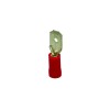 Papuci electrici izolati, tata, rosu Plat, 6.3x0.8 mm, lungime 20,7 mm, crimpat, 540, 10 terminale la blister Carpoint AutoDrive ProParts