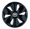 Set 4 Capace Roti Roco Negru R14, pentru Dacia, Autohelix MSA