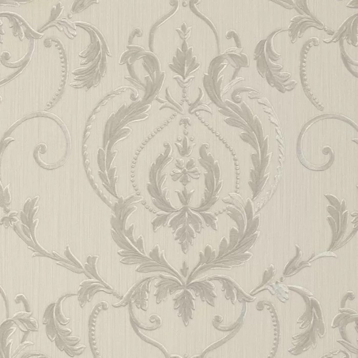 Tapet clasic, baroc, gri, argintiu, dormitor,47511