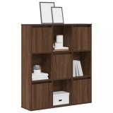VidaXL Bibliotecă, stejar maro, 89x24x101,5 cm, lemn prelucrat