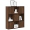 vidaXL Bibliotecă, stejar maro, 89x24x101,5 cm, lemn prelucrat 860406