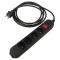 Prelungitor 3m 4 Prize Negru 16A