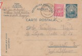 D11 - CPR - Carte postala tematica istorie 7 - RPR - circulata la Bucuresti la 1948