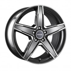 Jante MERCEDES C-KLASSE 7.5J x 16 Inch 5X112 et45.5 - Mak Stern Gun Met-mirror Face - pret / buc foto