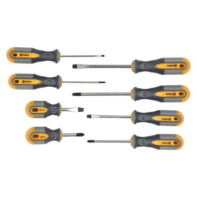 60782 VOREL Set surubelnite, 8 piese foto