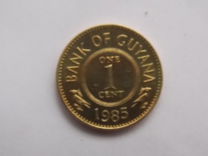 1 CENT 1985 GUYANA