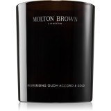 Molton Brown Mesmerising Oudh Accord &amp; Gold Candle lum&acirc;nare parfumată 190 g