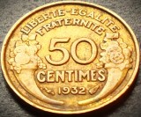 Cumpara ieftin Moneda istorica 50 CENTIMES - FRANTA, anul 1932 * cod 3047
