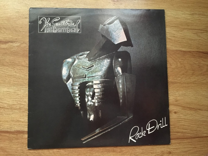 THE SENSATIONAL ALEX HARVEY BAND - ROCK DRILL (1984,SAHARA,UK) vinil vinyl