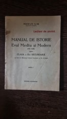 Remus Ilie - Manual de Istorie Evul Mediu si Modern Clasa a II-a secundara Editia I foto