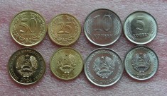 TRANSNISTRIA █ SET COMPLET DE MONEDE █ 5, 10, 25, 50 Kopeek █ 2024 █ UNC