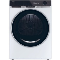 Uscator de rufe Haier HD90-A3Q397U1-S, Pompa de caldura, Wi-Fi, 9 kg, 17 programe, Clasa A+++, alb