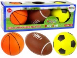Set mingi sport moi, 3 in 1, multicolor, Lean 11334