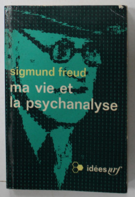 MA VIE ET LA PSYCHANALISE par SIGMUND FREUD , 1965 foto